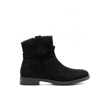 Botine dama -  590486291796236 - Piele naturala - Negru