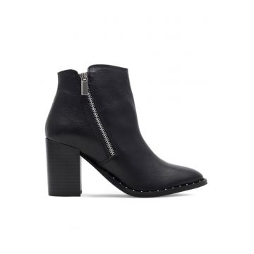 Botine dama -  590558800707437 - Piele naturala - Negru
