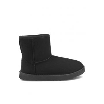 Botine dama -  590558803530540 - Piele ecologica - Negru
