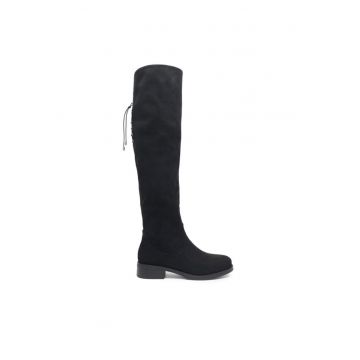 Botine dama -  590558805839740 - Piele ecologica - Negru