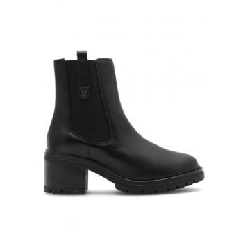 Botine dama -  590558809667236 - Piele naturala - Negru