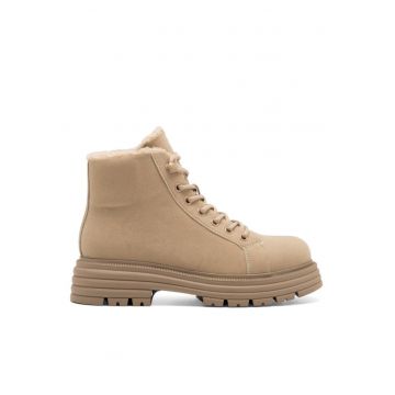 Botine dama -  590558813676736 - Piele ecologica - Bej
