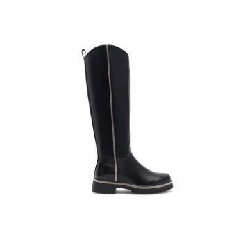 Botine dama -  590558816364038 - Sintetic - Negru