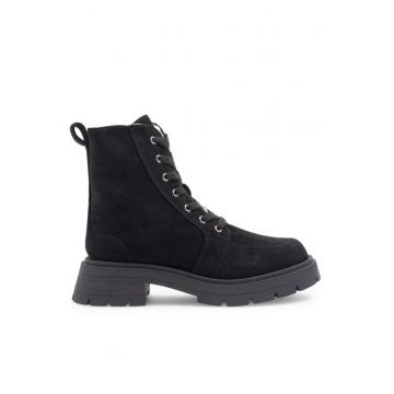 Botine dama -  590558818841436 - Piele ecologica - Negru