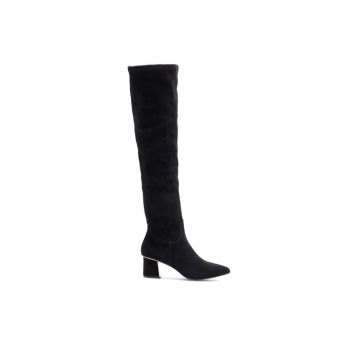 Botine dama -  590558803410038 - Piele naturala - Negru