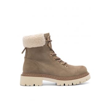 Botine dama -  590558807310937 - Piele ecologica - Bej
