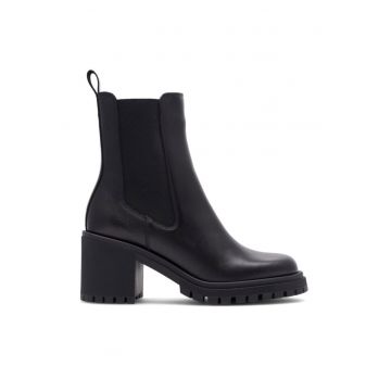 Botine dama -  590558810650037 - Piele naturala - Negru