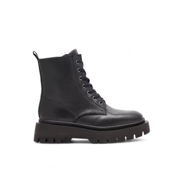 Botine dama -  590558811464236 - Piele naturala - Negru