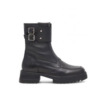 Botine dama -  590558812560036 - Piele naturala - Negru