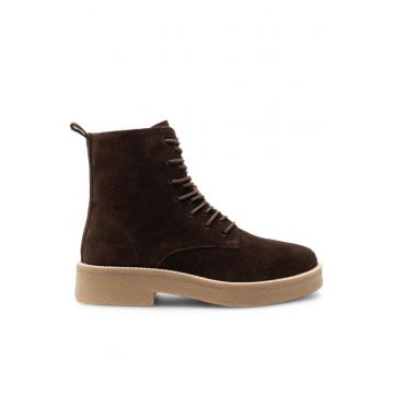 Botine dama -  590558814277540 - Piele naturala - Maro