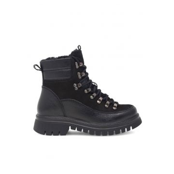 Botine dama -  590558816521736 - Piele naturala - Negru