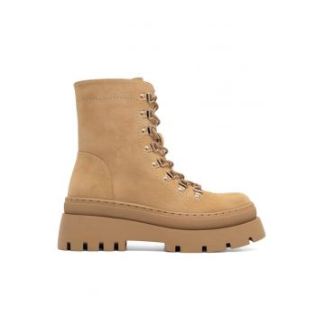Botine dama -  590558801428738 - Piele ecologica - Maro