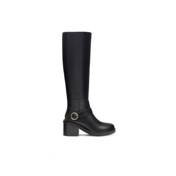 Botine dama -  590558805777239 - Piele naturala - Negru