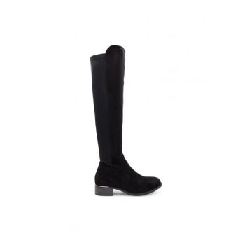 Botine dama -  590558807690239 - Piele ecologica - Negru