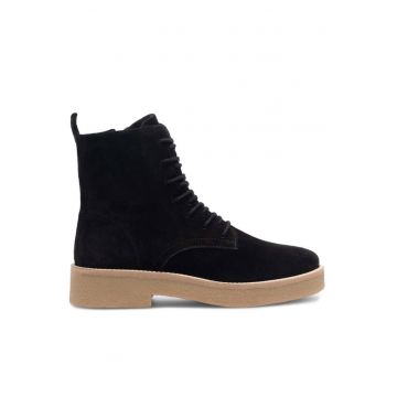 Botine dama -  590558814279936 - Piele naturala - Negru