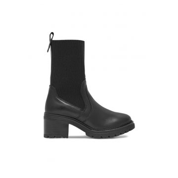 Botine dama -  590558817111937 - Piele naturala - Negru