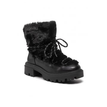 Botine dama -  301727934 - Textil - Negru