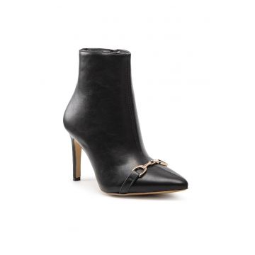 Botine dama - 301727996 - Piele ecologica - Negru Botine dama - 301727996 - Piele ecologica - Negru