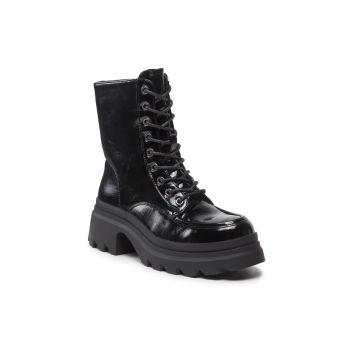 Botine dama - 301728504 - Piele ecologica - Negru Botine dama - 301728504 - Piele ecologica - Negru