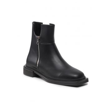 Botine dama - 301728511 - Piele ecologica - Negru Botine dama - 301728511 - Piele ecologica - Negru