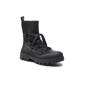 Botine dama -  301728740 - Textil - Negru