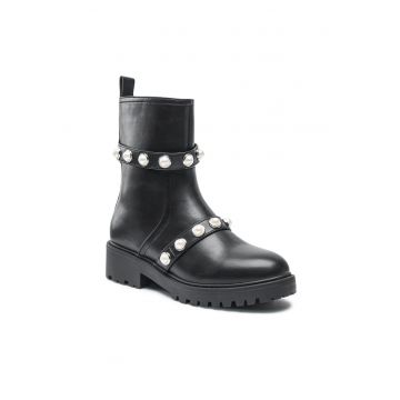 Botine dama - 5904862241227 - Piele ecologica - Negru Botine dama - 5904862241227 - Piele ecologica - Negru