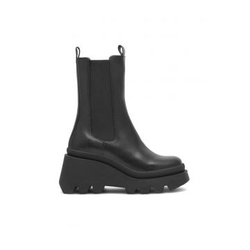 Botine dama -  590558810928041 - Piele naturala - Negru