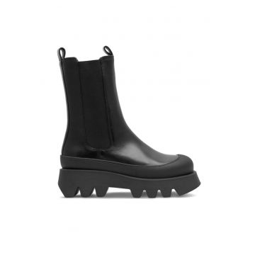 Botine dama -  590558810956339 - Piele naturala - Negru
