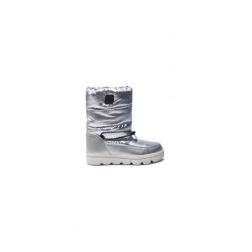 Ghete dama  304072338 - Piele ecologica - Gri Ghete dama  304072338 - Piele ecologica - Gri