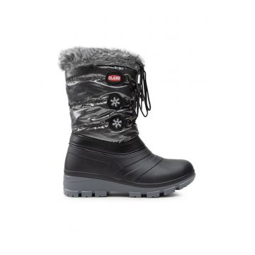 Botine dama -  3012812213940 - Piele ecologica - Gri