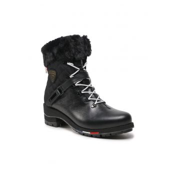 Botine dama -  301956594 - Piele naturala - Negru
