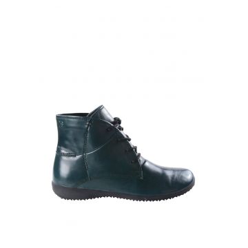 Botine dama 79709 -  Piele naturala - Verde