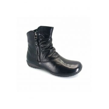 Botine dama Naly 24 -  Piele naturala - Negru