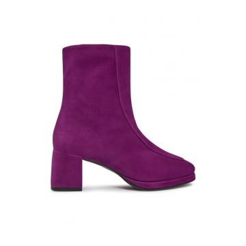 Botine dama -  30318337035 - Piele naturala - Roz