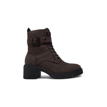 Botine dama -  44265 - Piele naturala - Gri