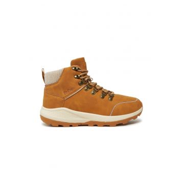 Botine dama -  22327 - Piele ecologica - Maro