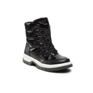 Botine dama - 301235187 - Piele ecologica - Negru Botine dama - 301235187 - Piele ecologica - Negru