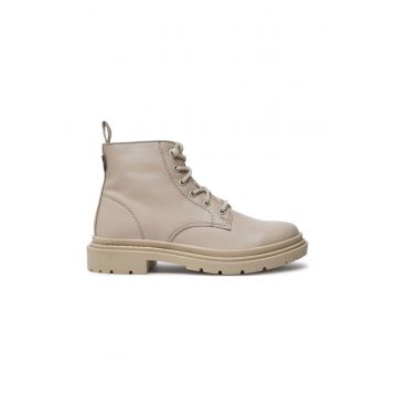 Botine dama -  46794 - Piele ecologica - Bej