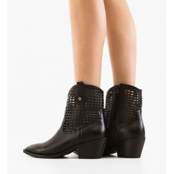 Botine dama Fran Negre