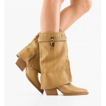 Botine dama Raffa Bej