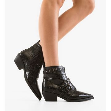 Botine dama Uzoma Negre