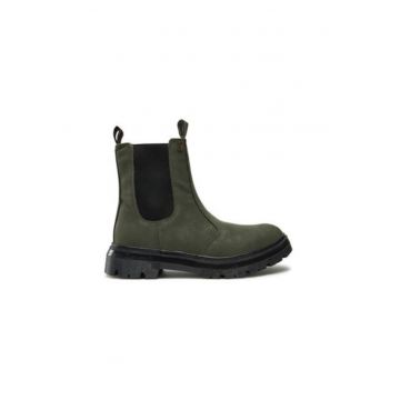 Botine dama  20243063.52A - Piele ecologica - 40 EU - Verde