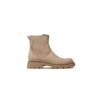 Botine dama  20243064.32A - Piele ecologica - Bej