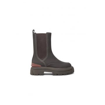 Botine dama  22425001 - Piele ecologica - 41 EU - Maro