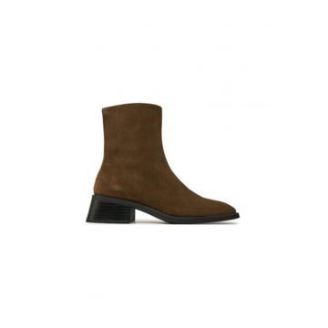 Botine dama  5217-240-58 - Piele naturala - 35 EU - Maro