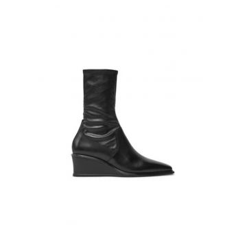 Botine dama  5829-202-20 - Piele naturala - 40 EU - Negru