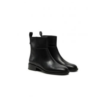 Botine dama  5835-001-20 - Piele naturala - Negru