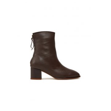 Botine dama  GEREV - Piele naturala - 40 EU - Maro