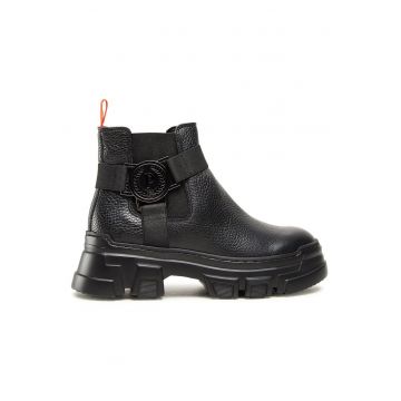 Botine dama SA21066H1FTD0000 - Piele naturala - 38 EU - Negru Botine dama SA21066H1FTD0000 - Piele naturala - 38 EU - Negru