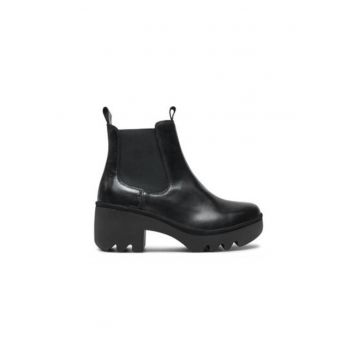 Botine dama  TRIG514FLY - Piele naturala - 39 EU - Negru